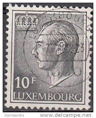 Luxembourg 1975 Michel 899Z O Cote (2008) 0.30 Euro Grand-Duc Jean Cachet Rond - Gebraucht