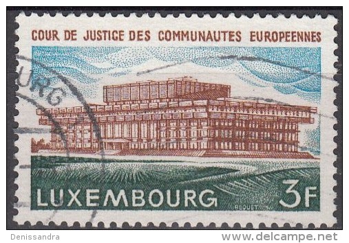 Luxembourg 1972 Michel 851 O Cote (2008) 0.30 Euro Cour De Justice De CEE Cachet Rond - Oblitérés