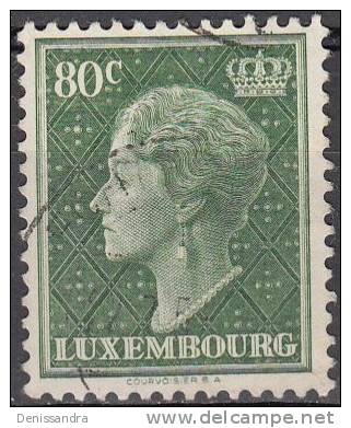 Luxembourg 1948 Michel 448 O Cote (2008) 0.20 Euro Grande-Duchesse Charlotte Cachet Rond - Used Stamps