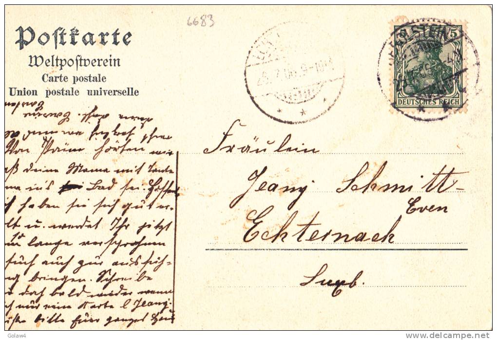 6683# GEROLSTEIN 1906 TEILANSICHT RHEINLAND PFALZ - Gerolstein