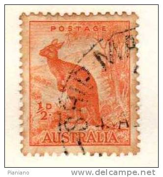 PIA - AUSTRALIA - 1937-38   : Kangourou  -  (Yv  110B) - Gebruikt