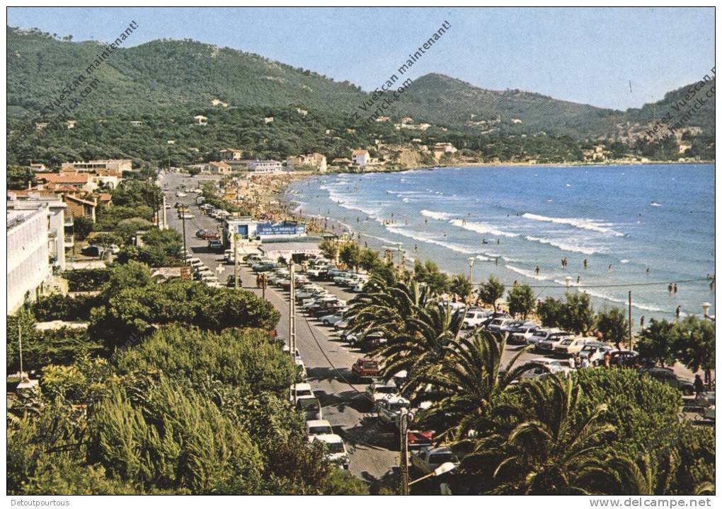 SAINT ST CYR LES LECQUES Var 83 : Vue Générale De La Plage ( Parking Auto ) - Les Lecques