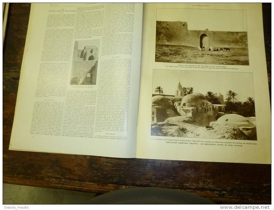 1925 Pubs Auto ; Un Nouveau Carburant  IROLINE ; Monument Jaurès à Castres ; Eglise D'Aristomache Des Chrétiens Mass ; - L'Illustration