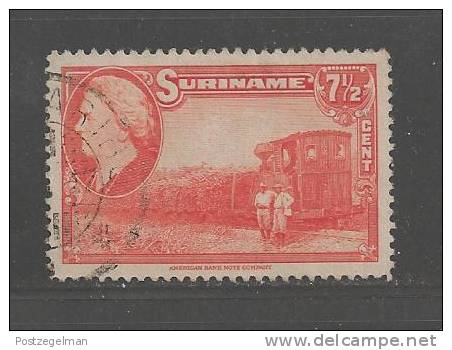 SURINAME  1945 Unused Without Glue Stamp(s) Definitives, 7 1/2 Cent Orange Nr.228 - Surinam ... - 1975