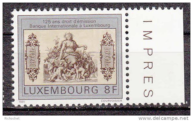 Luxembourg 984 ** - Unused Stamps