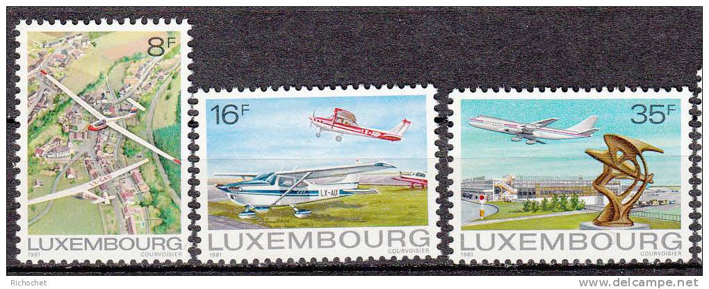 Luxembourg 987 à 989 ** - Unused Stamps