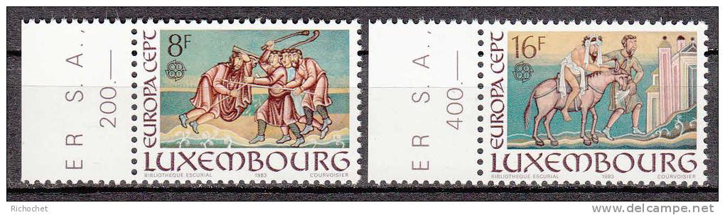 Luxembourg 1024 à 1025 ** - Unused Stamps