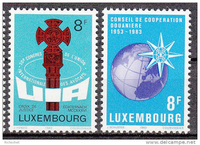 Luxembourg 1020 à 1023 ** - Unused Stamps