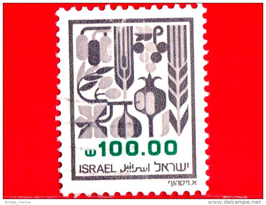 ISRAELE - Usato - 1984 - Prodotti - Haifa - 100.00 - Usados (sin Tab)