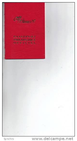 Passeport Philatelique  Officiel 1997 Complet - Carnets