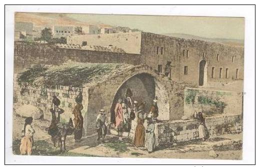 Nazareth, La Fontaine De La Vierge, Pre 1905 - Israël