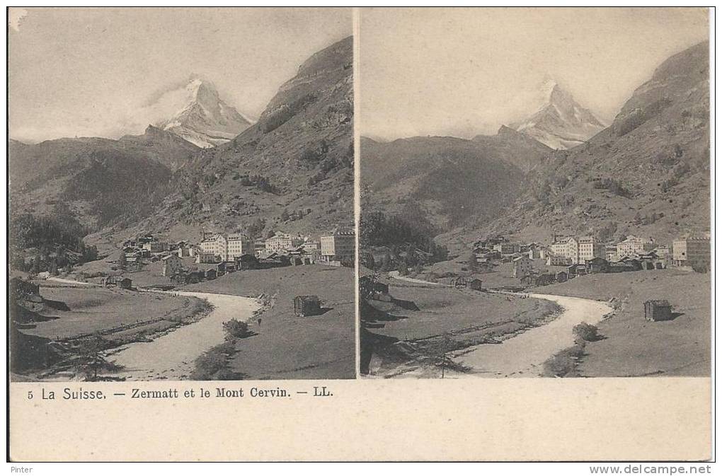 SUISSE - Zermatt Et Le Mont Cervin - Matt