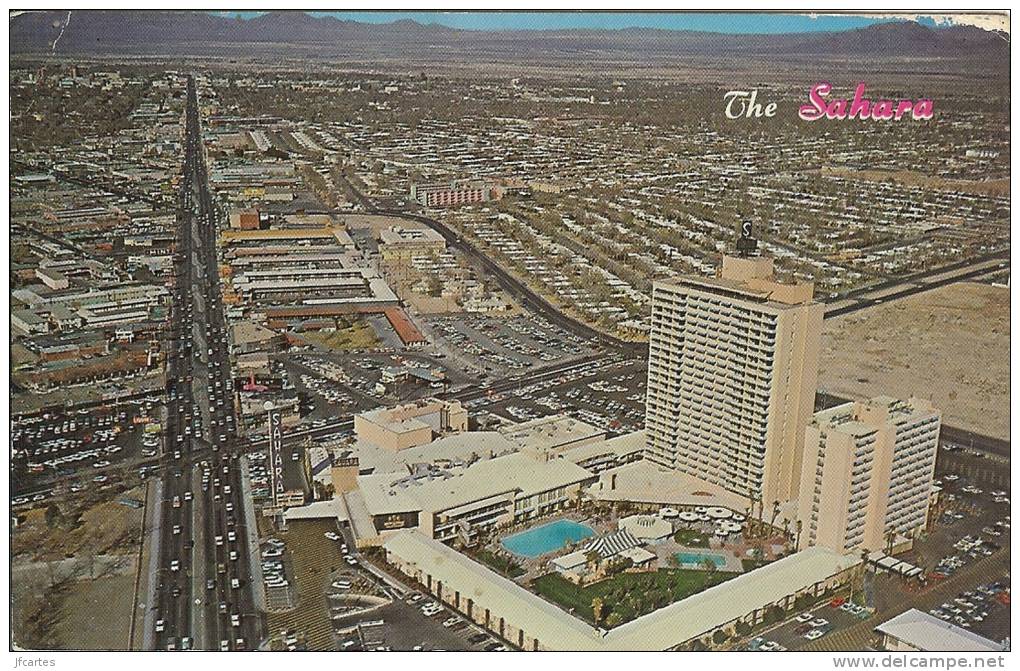 Etr - USA - NEVADA - LAS VEGAS - A Spectacular Aerial Photo Of The Hotel And Surrounding... - Semi Moderne Petit Format - Las Vegas