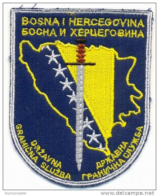 BOSNIA , BORDER LINE POLICE PATCH - Police