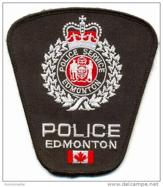 CANADA , EDMONTON POLICE PATCH - Police & Gendarmerie