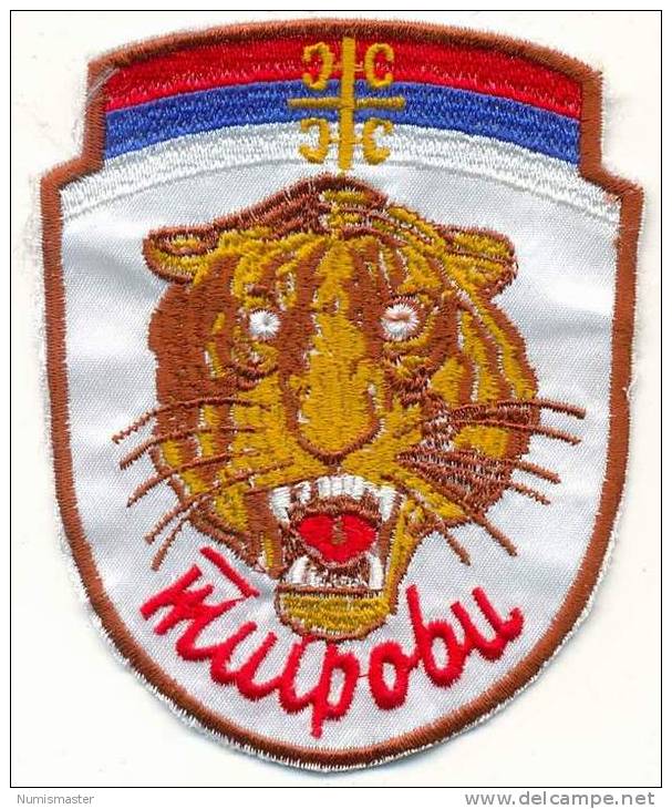 BOSNIA SERBS ARMY , ARKAN TIGERS , PATCH FOR WINTER UNIFORM - Patches