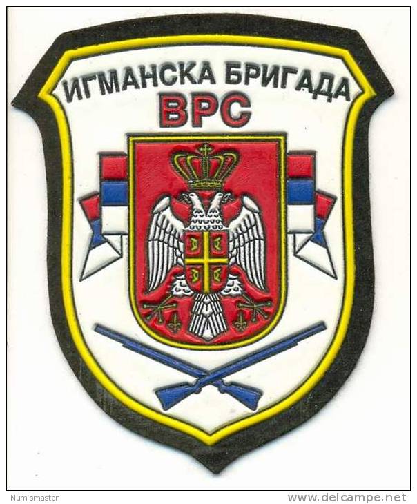 BOSNIA SERBS ARMY , IGMAN BRIGADE , PATCH - Ecussons Tissu