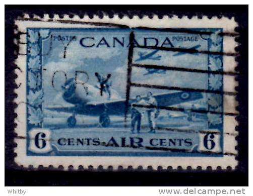 Canada 1942 6 Cent Air Mail Ssue #C7 - Luftpost