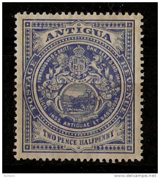 ANTIGUA 1908 - 1917 2½d BLUE SG 46a VLMM Cat £38 - 1858-1960 Crown Colony