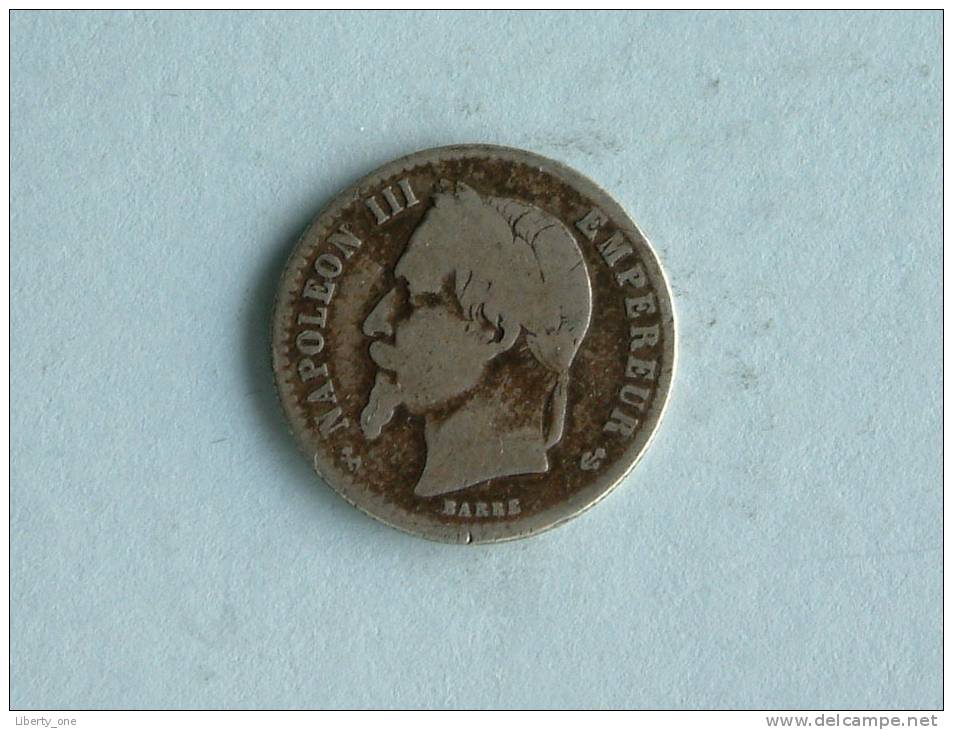 50 CENT 1864 K / KM 814.3 ( Uncleaned Coin - For Grade, Please See Photo ) !! - Andere & Zonder Classificatie