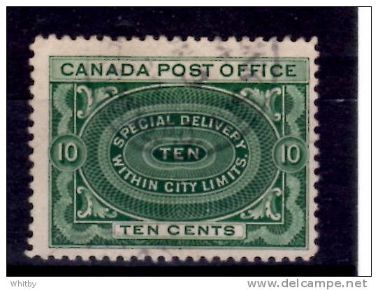 Canada 1898 10 Cent Special Delivery Issue #E1 - Correo Urgente