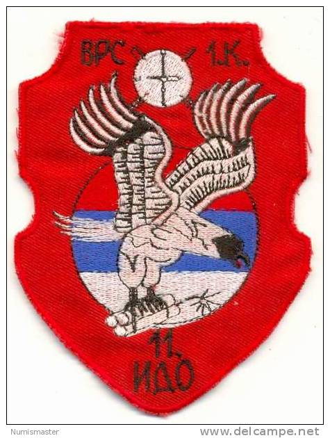 BOSNIA SERBS ARMY , 1st CORPS , RECONNAISE - DIVERSION SQUAD , PATCH - Stoffabzeichen