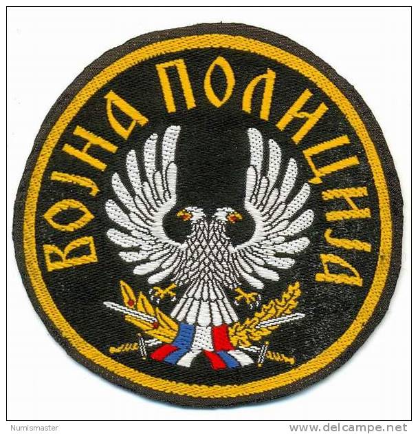 SERBS ARMY , MILITARY POLICE , PATCH - Stoffabzeichen