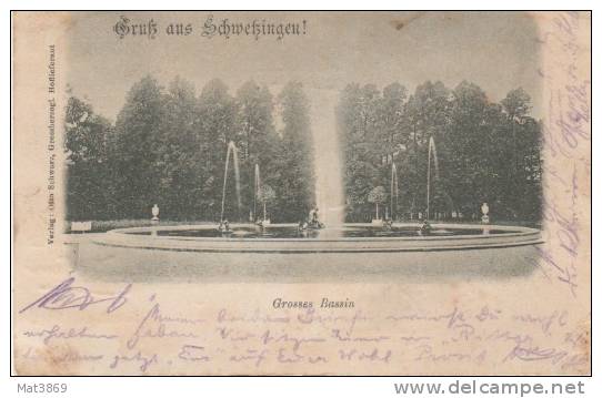 GRUSS AUS SCHWETZINGEN 1898 - Schwetzingen