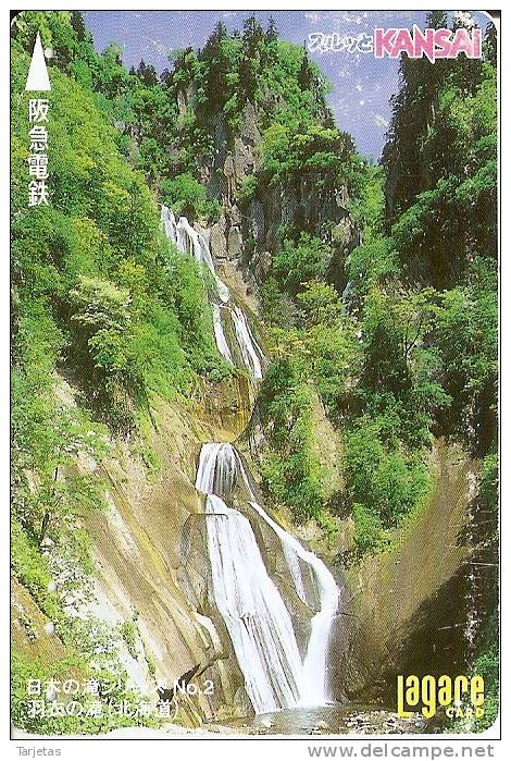 TARJETA DE JAPON DE UNA CATARATA (CASCADA-WATERFULL) No Es Tarjeta Telefónica - Paisajes