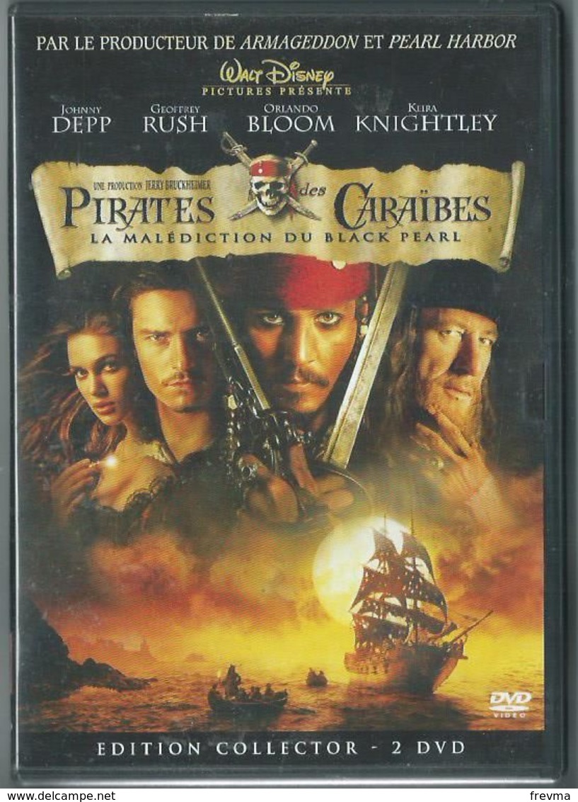 Dvd Pirates Des Caraibes La Malediction Du Black Pearl - Action & Abenteuer