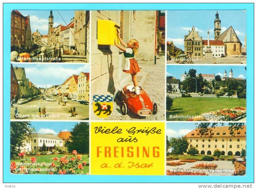 Postcard - Freising    (V 11569) - Freising