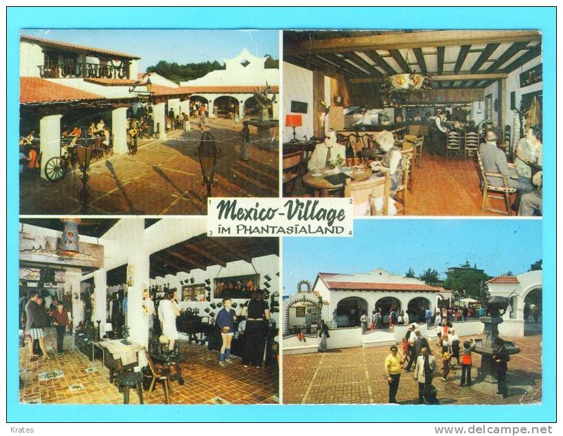Postcard - Phantasialand, Mexico-Village    (V 11577) - Bruehl