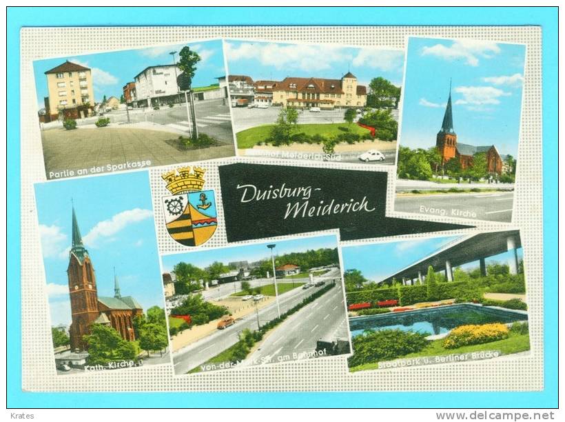 Postcard - Meiderich     (V 11611) - Duisburg