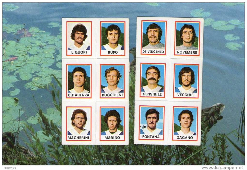 Serie B -  Giocatori- Figurine Panini 1974 /75....556- 557 - Edizione Italiana