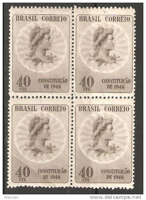 Brazil 1946,Adoption Of The Constitution Of 1946,Sc 650,MNH** - Blocs-feuillets
