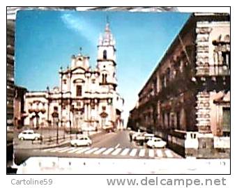 ACIREALE  BASILICA  E AUTO CAR N1965 DS14527 - Acireale