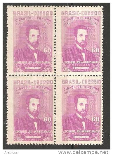 Brazil 1952, Jose Antonio Saraiva, Scott # 726, MNH** - Neufs