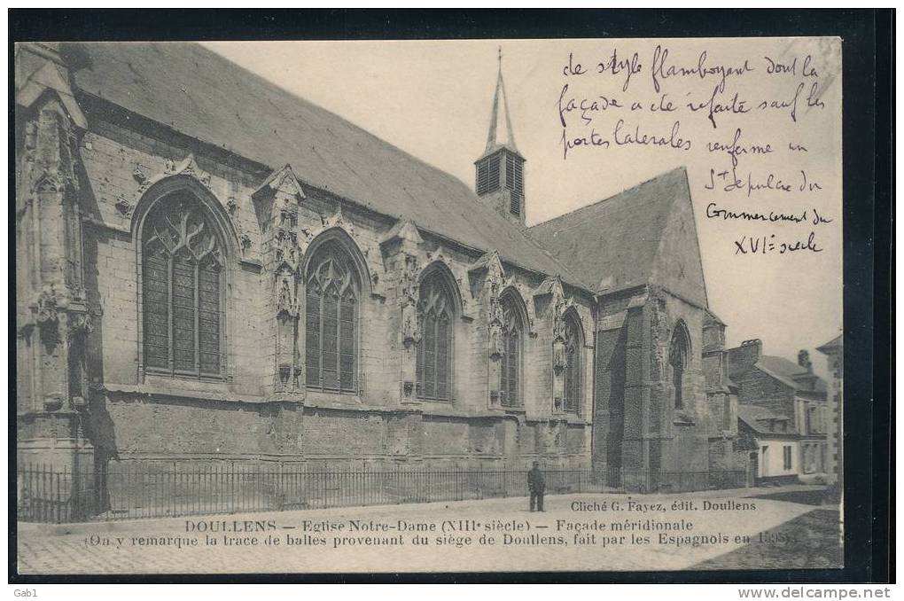 80 --- Doullens --- Eglise Notre - Dame ( XIII E Siecle ) - Doullens