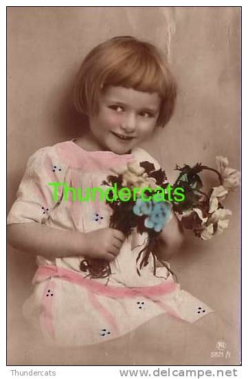 RPPC REAL PHOTO POSTCARD BEAUTIFUL LITTLE GIRL ** CPA TRES JOLIE PETITE FILLE - Autres & Non Classés