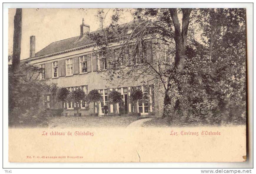 D6775 -Le Château De Ghistelles (Environs D' Ostende) - Gistel