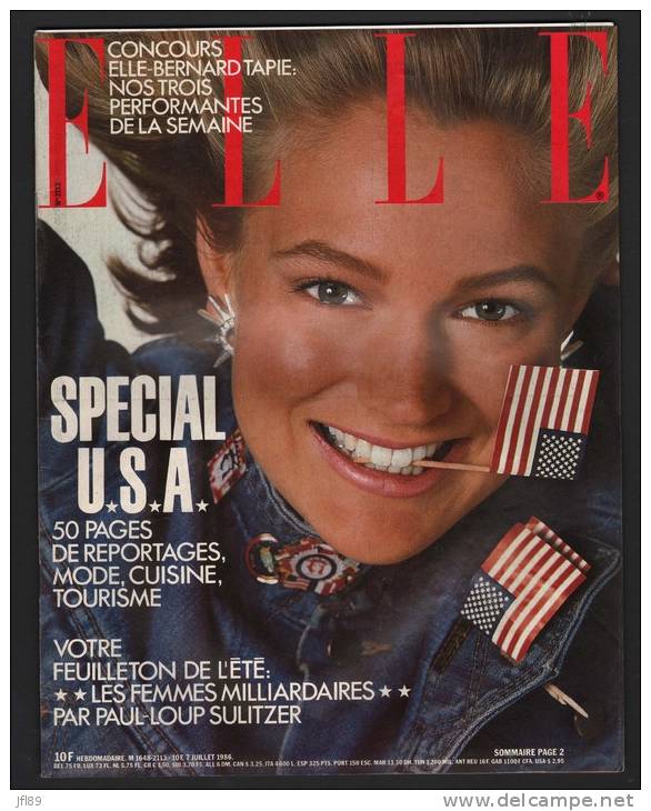 5846 - Lauren Hutton     Michael Pernfors      Coluche     Special USA    Odile Decq   Genevieve Fustier  Maria De Nunès - Lifestyle & Mode