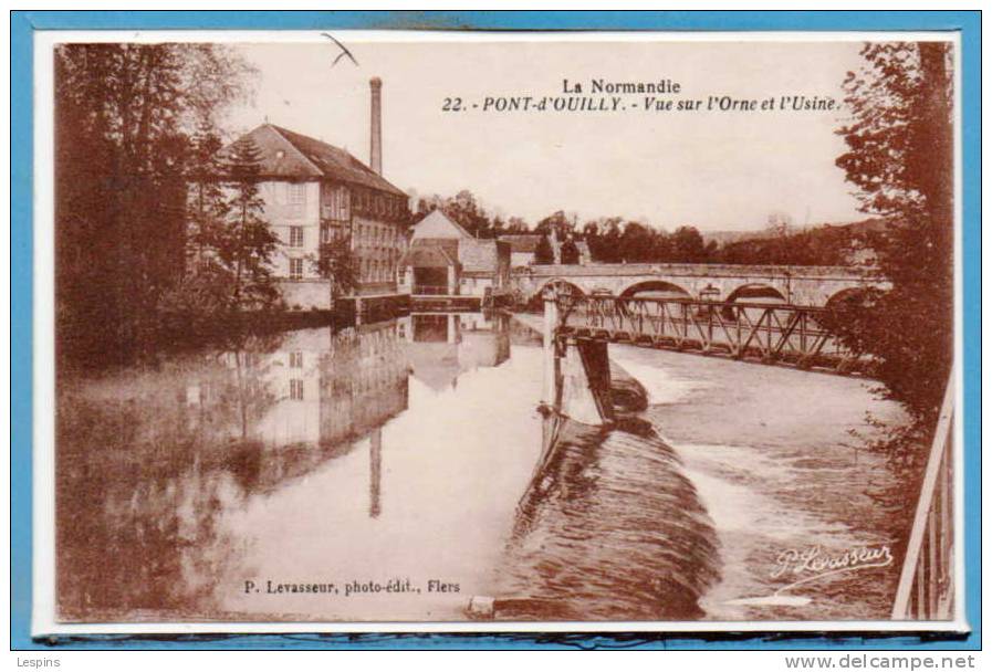 14 - PONT D´OUILLY -- Vue Sur L'Orne - Pont D'Ouilly