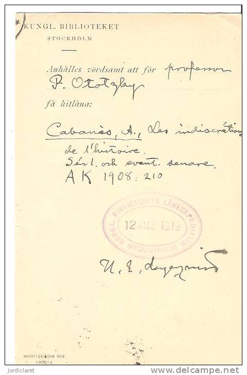 E.POSTAL COMERCIAL 1919  ESCANER - Postal Stationery