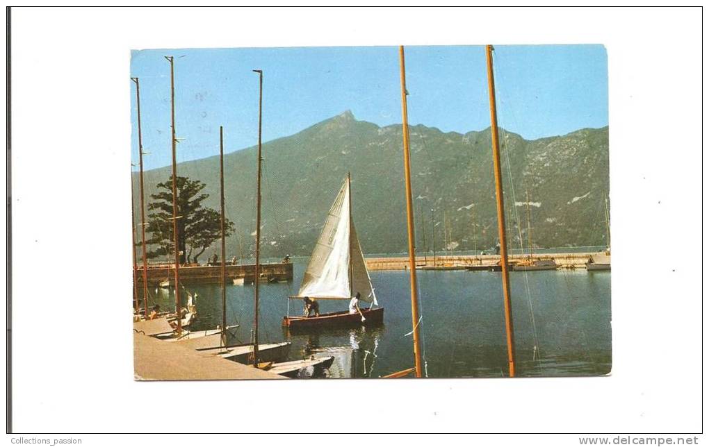 CP, Sport, Voilier, 73, Aix Les Bains, 1972, Voyagée - Zeilen