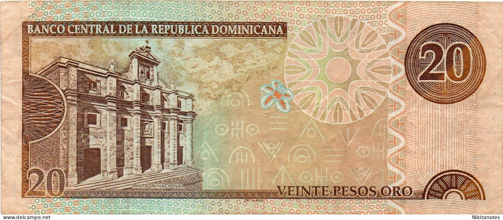 DOMINICAN REP. NOTE 20 PESOS ORO 2004 See Scan Note - Repubblica Dominicana