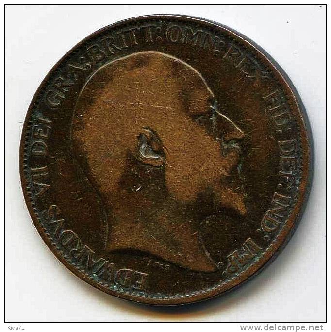 Half Penny  Britanique 1902 TB+/VF - C. 1/2 Penny