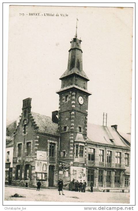 CPA Bavay, L'Hotel De Ville (pk4778) - Bavay