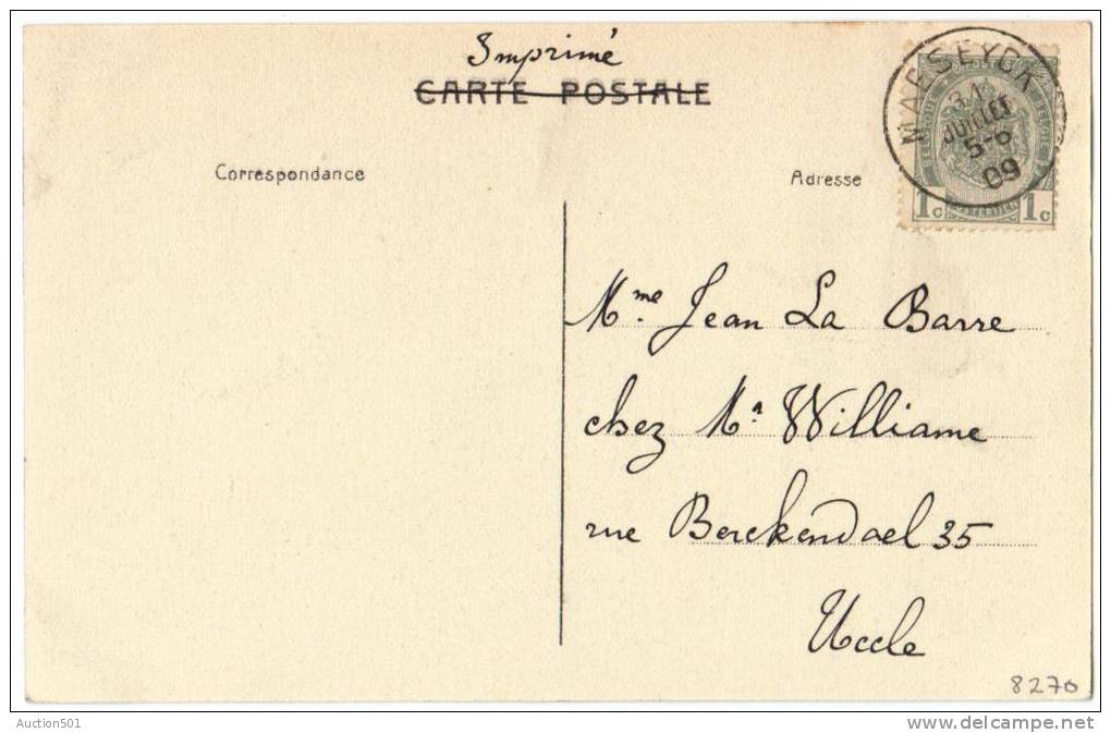 08270g SABLEUSE - La Meuse - Maeseyck - 1909 - Maaseik