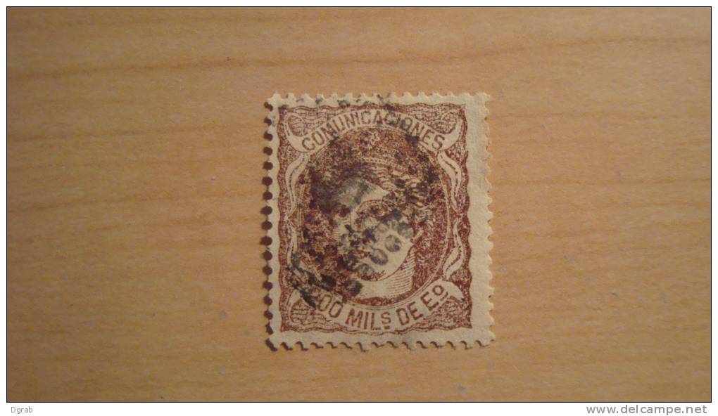 Spain  1870  Scott #168  Used - Used Stamps