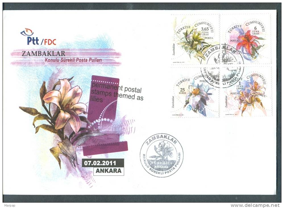 Turkey, 2011 Issue - FDC